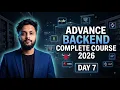Day 7 OS Module Path Module Node js Fundamentals Internals Advanced Backend Course