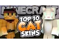 Top 10 Minecraft CAT SKINS - Best Minecraft Skins