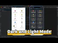 Dark Light mode Android Studio Java
