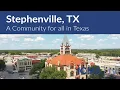 Download Lagu Stephenville, TX - A Community for all in Texas