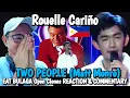 Lagu Rouelle Cariño - Two People - Eat Bulaga Open Clones REACTION