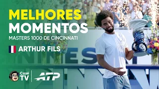 É CAMPEÃO! VEJA OS MELHORES MOMENTOS DA CAMPANHA DE ARTHUR FILS NO MASTERS 1000 DE CINCINNATI