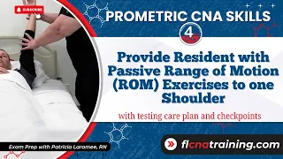 How to Perform Range of Motion for Shoulder CNA Skills for Prometric Exam