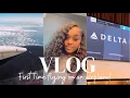Download Lagu VLOG | Flying for the first time at 25! | HONEST REACTION | TATIAUNNA