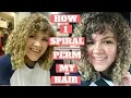 How I Spiral Perm My Hair