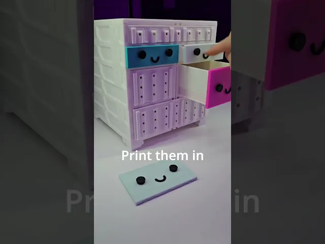 Kawaii Faceplate for GEN2 Decor Drawers 1x1 (Single) | Quick Swap video thumbnail