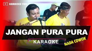 Download KARAOKE JANGAN PURA PURA MANSYUR S. NADA COWOK PRIA MP3