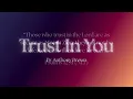 Trust In You by Anthony Brown