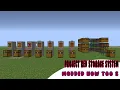 Minecraft Project Red Transportation Basic Guide to Better Storage