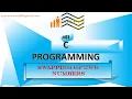 swapping of two numbers C Programming interview questions