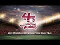The Morning Huddle Silverfield and KJ Jackson Set the the Tone