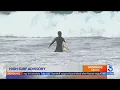 100 Rescues in Newport Beach as high surf hits SoCal