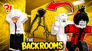 ESCAPANDO de los BACKROOMS en ROBLOX