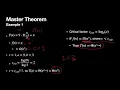 5 2 Data Structures and Algorithms Intro to the Master Theorem for Recurrences