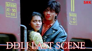 DDLJ Last Train Scene Raj And Simran Best Love Story 