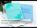 Simple Sympathy Cards