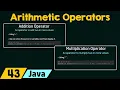 Arithmetic Operators in Java
