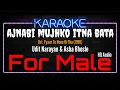 Download Lagu Karaoke Ajnabi Mujhko Itna Bata ( For Male ) - Udit Narayan \u0026 Asha Bhosle Ost. Pyaar To Hona Hi Tha
