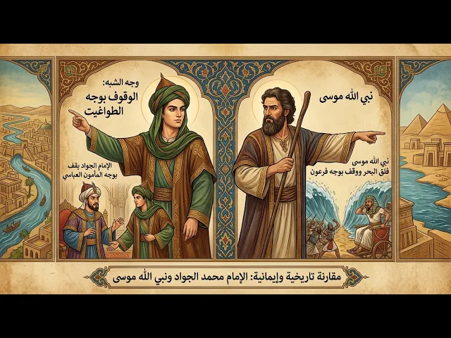 ⁣الوقوف بوجه الطواغيت | وجه الشبه بين الامام الجواد ونبي الله موسى