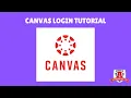 Canvas Login Tutorial