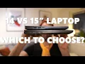 14 Inch Laptop vs 15 6 Inch Comparison - Size Weight Performance