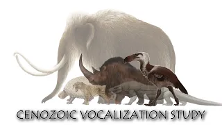 extinct species vocalization study 2023 cenozoic era