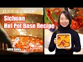 SPICY Sichuan Hot Pot Base Recipe with Beef Tallow