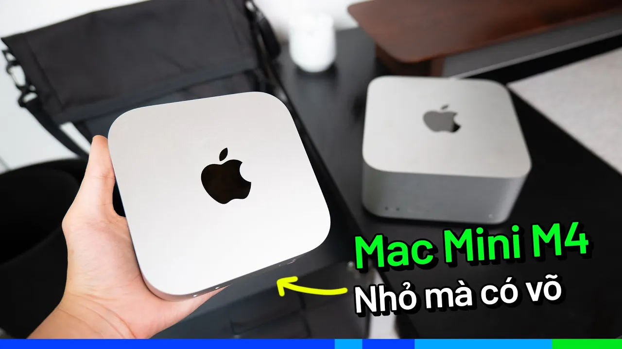 Outline Video Review hiệu năng Mac mini M4 16GB: Có "hời" như lời đồn? So với M1 Max / M3 và PC 45 củ