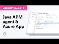 Instrumenting Java APM agent with Azure App Service