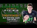 Aidan Heaney 2018 Norwood Raiders Highlights RB LB