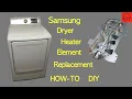 Samsung Dryer - Heater Element Replacement How-To DIY