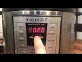 How to use the ADJUST button on the Instant Pot
