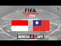 Download Lagu 🔴INDONESIA VS CHINESE TAIPEI - FIFA MATCHDAY - LIVE REACTION