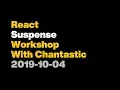 LIVE React Suspense Workshop