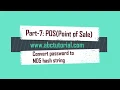 POS-7 Point of Sale Convert Password to MD5 Hash string in ASP NET Encrypt password in C