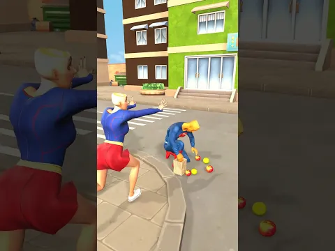 The Earth-Shaking Stomp of Spider Tung #animation #funny #superherorun
