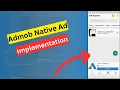 How to implement admob native template Ad in Android App Admob Native ad implementation