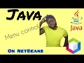 How to control a menu selection control structure in Java