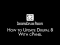 How to Update Drupal 8 With cPanel