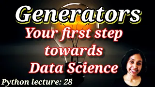 Python Lect 28 Generator in Python Python Tutorial