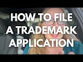 UPDATED TUTORIAL How to Fill Out a Trademark Application Using the NEW USPTO System 2025