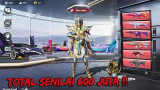 Download EKSPERIMEN PASANG SEMUA SKIN SULTAN DI INVENTORY DAN MASUK DI ROOM RANDOM GLOBAL !! - PUBG MOBILE MP3