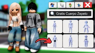 HACK GRATUITO para conseguir CUERPOS ZEPETO en brookhaven rp!