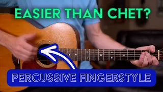 Percussive Slap Technique for Blues Fingerstyle (Easier Than Chet Atkins) - Guitar Lesson - EP644