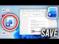 How To Save Word Document On Desktop - Step By Step