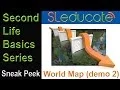 Second Life World Map Demo 2 Module 2 2