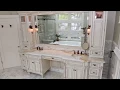 Double Bathroom Vanity with Makeup Area