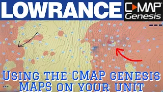 CMAP Genesis online for Lowrance - Using the custom MAPS on your Fish Finder