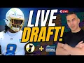 Fantasy Football Draft LIVE Draft with the Counselor