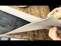Black suede headliner fabric review Soft stylish update